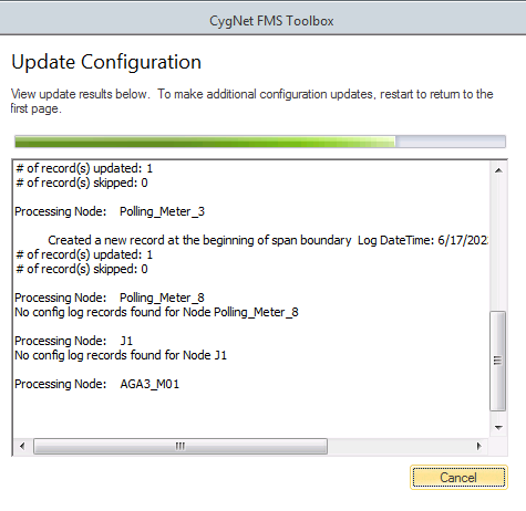 Update Configuration